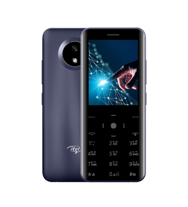 Itel Magic3 Wi-Fi Bluetooth, 2.8" Bigger Display it6350 Smart Touch Keypad (Black)