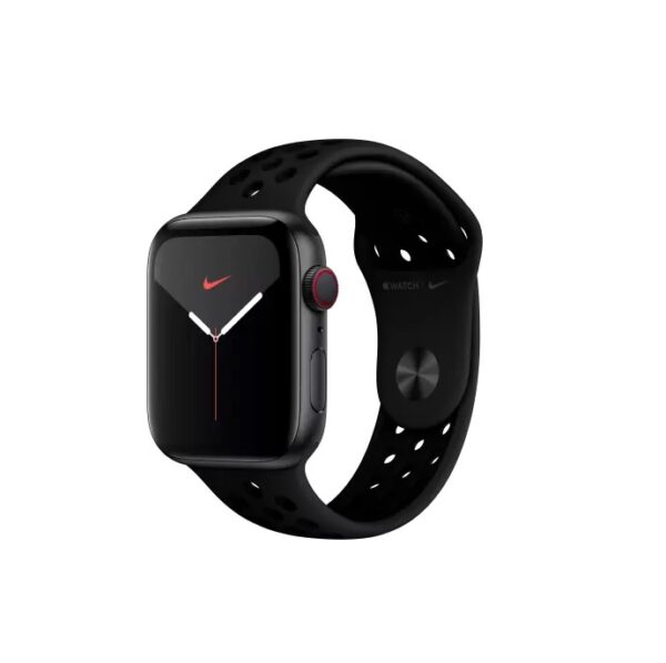 APPLE Watch Nike Series 5 GPS + Cellular (Black Strap, Regular)