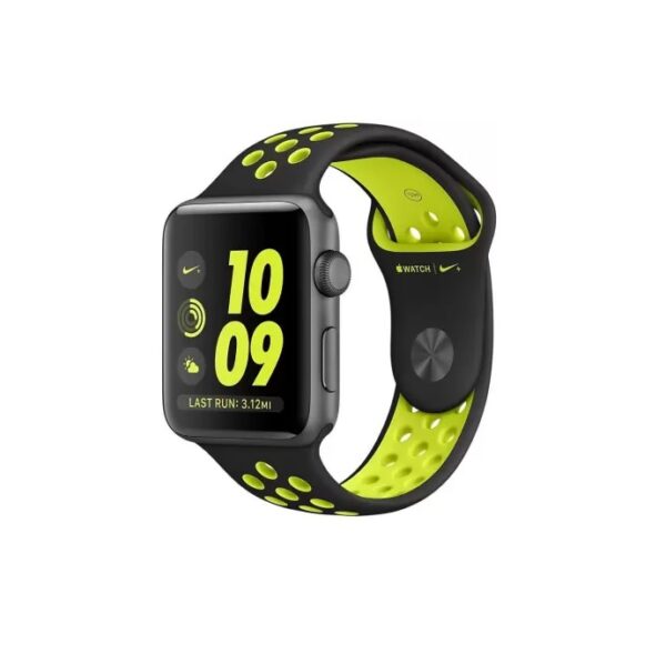 APPLE Watch Nike+ – (Black Strap, Medium)