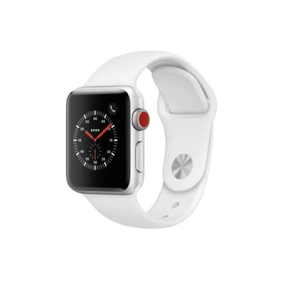 APPLE Watch Series 3 GPS + Cellular (White Strap, Regular)