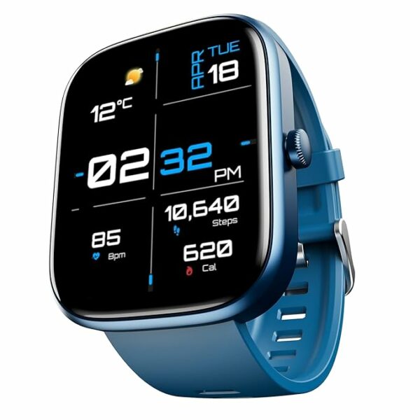boAt Newly Launched Ultima Chronos Smart Watch with 1.96" AMOLED Display (Mystic Teal)