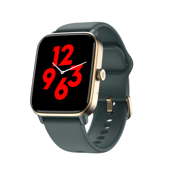 Noise ColorFit Pro 4 Max 1.8″ Biggest Display, Bluetooth Calling Smart Watch (Navy Gold)