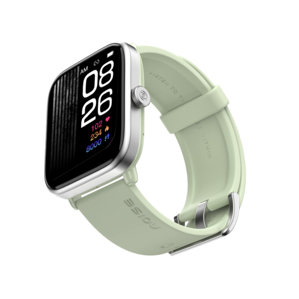 Noise ColorFit Pro4 BT Calling 1.72" TruView Display Smartwatch  (Green Strap, Regular)