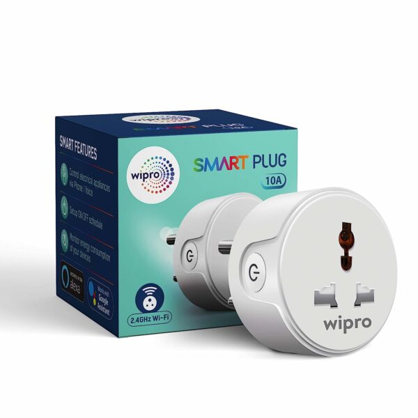Wipro 10A smart plug with Energy monitoring- Suitable for small appliances