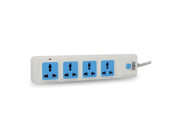 ZEBRONICS ZEB-PS4301 2500 WATTS Power Extension Socket with 4 Universal sockets