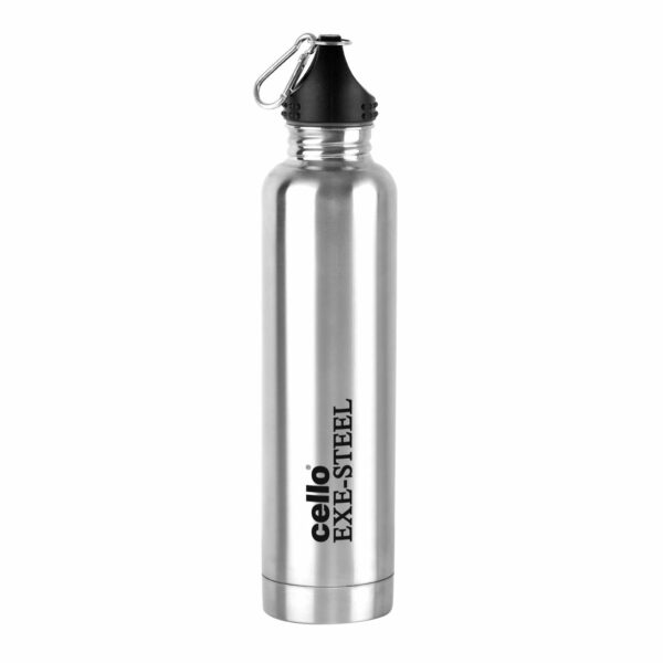 Cello Scuba Stainless Steel Wall Bottle 1000ml (Silver)