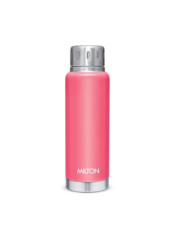 MILTON Elfin 300 Stainless Steel Water Bottle (Pink, 300ml)