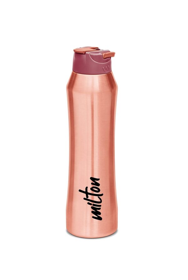 Milton Stark 900 Double Wall Insulated Steel Bottle, 830 ml, Rose Gold