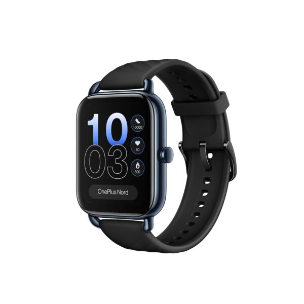 OnePlus Nord Watch with 1.78” AMOLED Display, 60 Hz Refresh Rate, 105 Fitness Modes [Midnight Black]