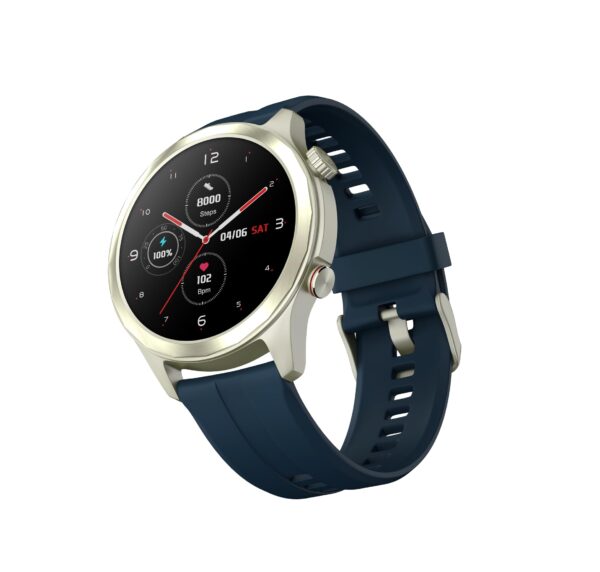 Noise Newly Launched Twist Pro Smartwatch with 1.4″ HD Display (Metal Blue)