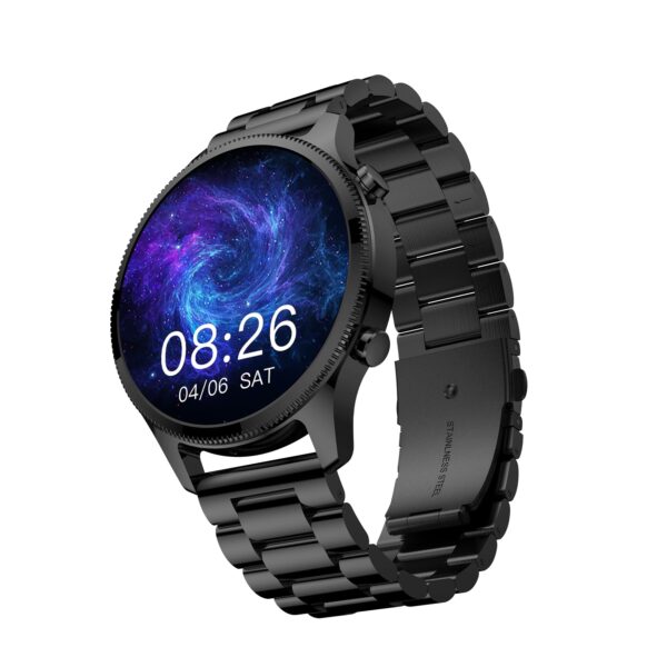 Noise Halo Plus Elite Edition Smartwatch with 1.46″ Super AMOLED Display (Elite Black)