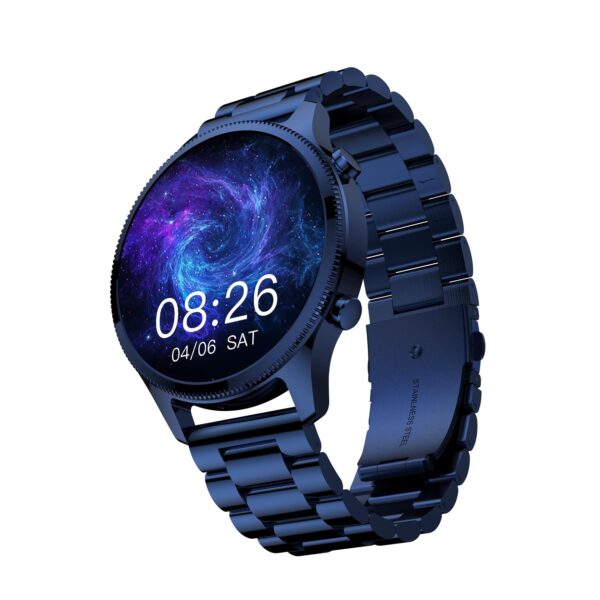 Noise Halo Plus Elite Edition Smartwatch with 1.46″ Super AMOLED Display (Elite Blue)