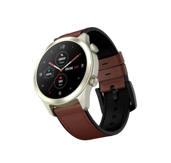 Noise Newly Launched Twist Pro Smartwatch with 1.4″ HD Display (Classic Brown)