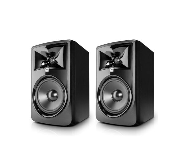 JBL 306P MKII Powered Studio Monitors 112 Watts Auxiliary Party Speaker