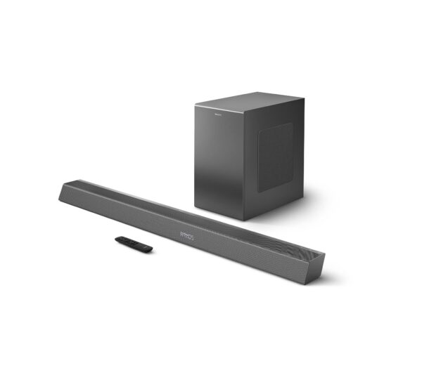 Philips Audio TAB8947 660W Dolby Atmos Soundbar with Wireless Subwoofer (Black)