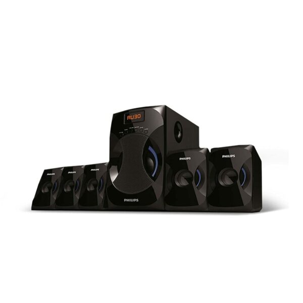 PHILIPS SPA4040B/94 45 W Bluetooth Home Theatre (Black, 5.1 Channel)