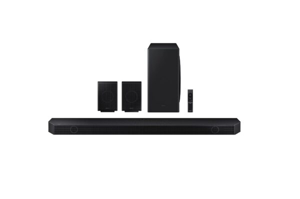 SAMSUNG HW-Q930B/XL Wireless with Dolby Atmos 540 W Bluetooth Soundbar (Black, 9.1.4 Channel)