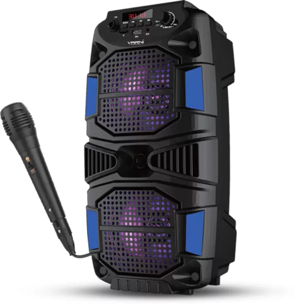 Varni B92 Rock 5 W Bluetooth PA Speaker (Black, Stereo Channel)