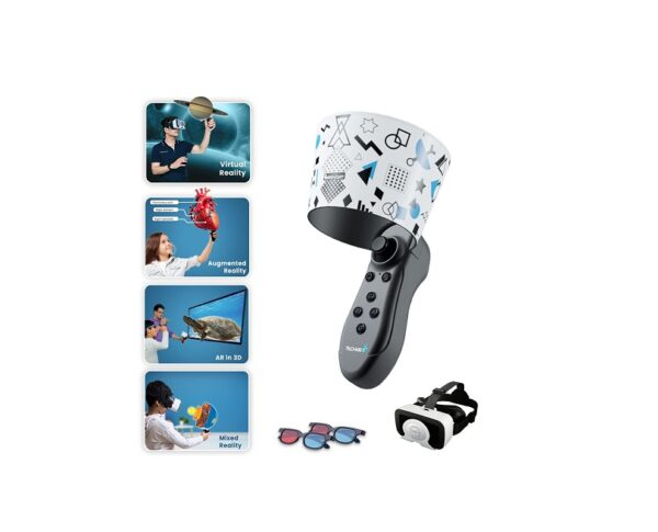 TECHXR SenseXR 6 DoF AR-VR Educational Controller [Free VR Headset & Free 3D Glasses]