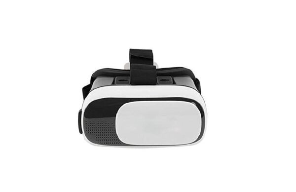 Virtual Reality Headset Glasses Anti-Radiation Adjustable Screen Headband Black/White