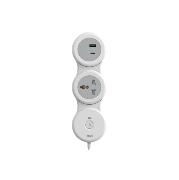 GM 2+1 G-Hoop Spike Guard with A & C Type USB-Master Switch