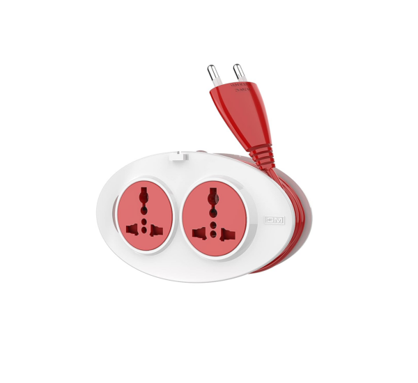GM 3206 G-On Mini 2 Pin Extension Cord 2.5 Mtr. with Indicator