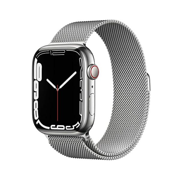 Apple Watch Series 7 (GPS + Cellular, 45mm) – Silver