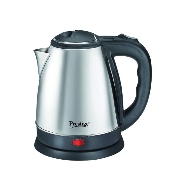 Prestige Electric Kettle PKOSS – 1500watts, Steel (1.5Ltr), Black
