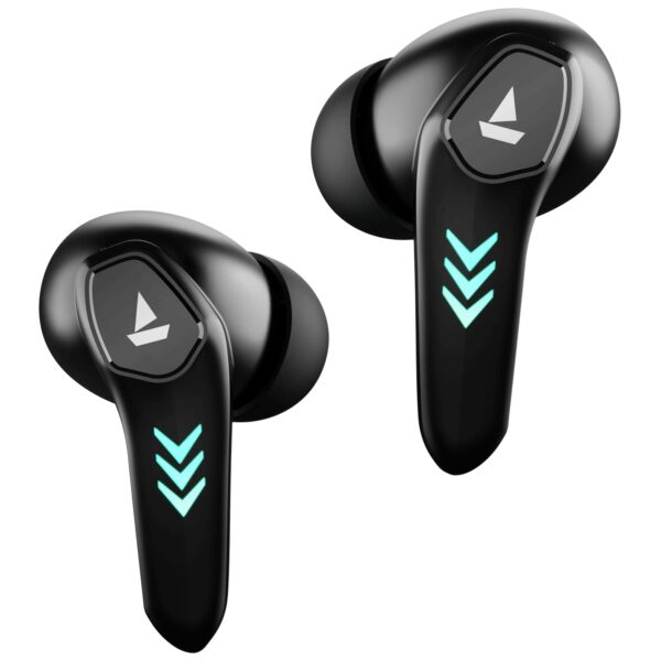 boAt Airdopes 190 True Wireless in Ear Earbuds with Beast Mode(50ms) for Gaming, 40H Playtime (Black Sabre)