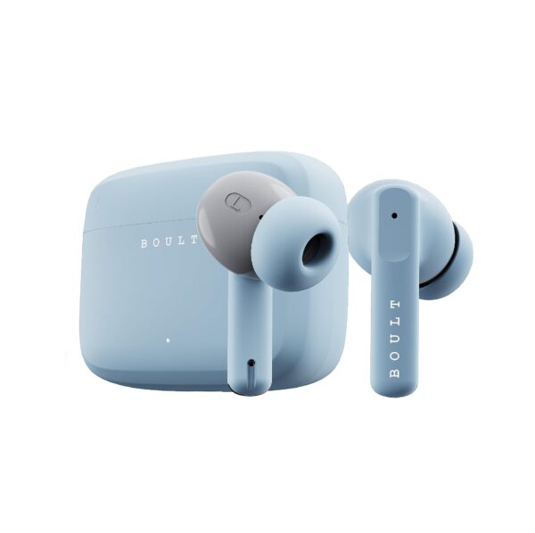 Boult Audio Newly Launched Z60 True Wireless in Ear Earbuds with 60H Playtime (Powder Blue)