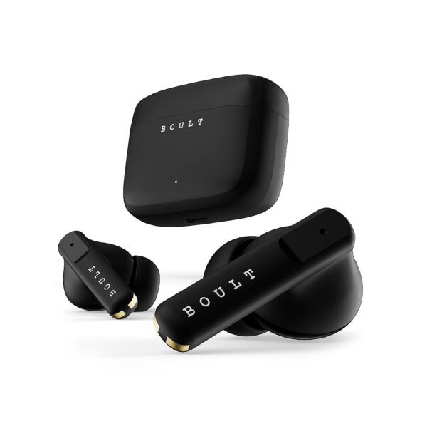 Boult Audio Newly Launched Z60 True Wireless in Ear Earbuds with 60H Playtime (Raven Black)