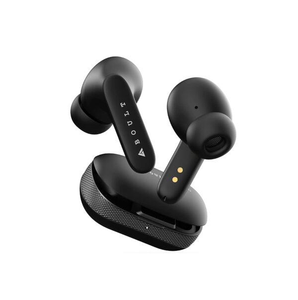 Boult Audio Z20 True Wireless in Ear Earbuds with Zen ENC Mic, 40H Playtime, IPX5 Ear Buds TWS (Black)