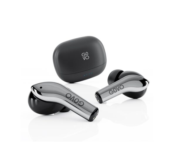 GOVO GoBuds 945 ChromeX Wireless Earbuds (ChromeX – Dark Knight)