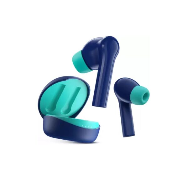 Mivi DuoPods D4 TWS, Rich Bass,50H Playtime (Arctic Blue, True Wireless)