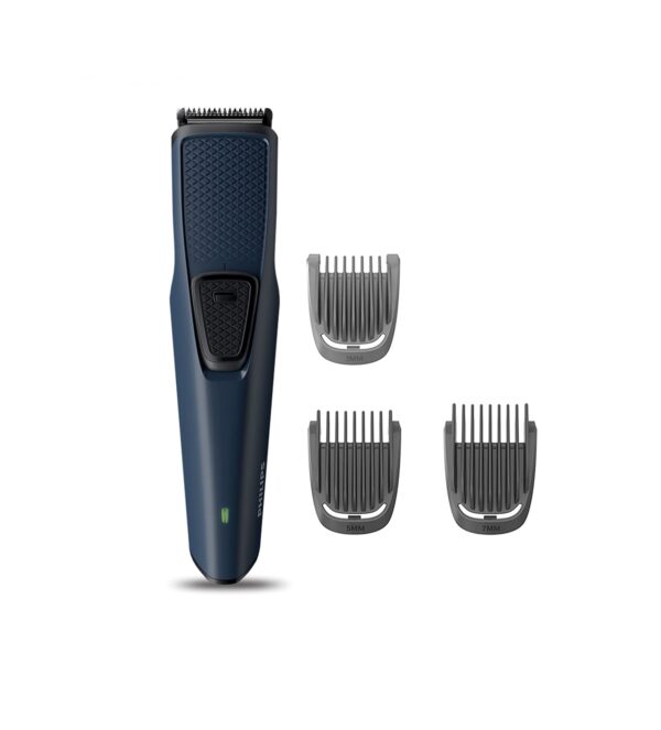 PHILIPS BT1232/15 Skin-friendly Beard Trimmer, Blue