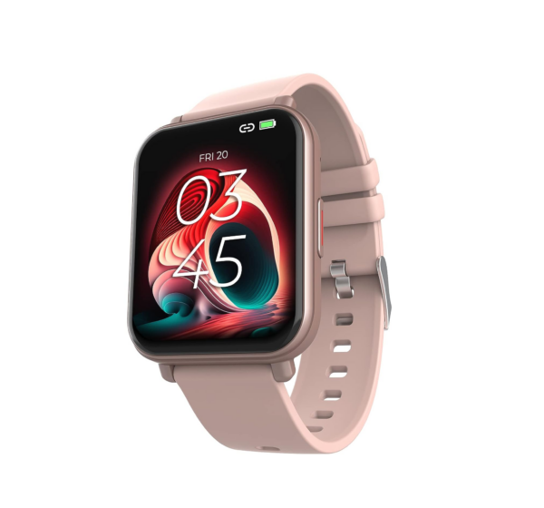 beatXP Unbound Neo 1.8″ Super AMOLED Display, Bluetooth Calling Smart Watch (Rose Gold)