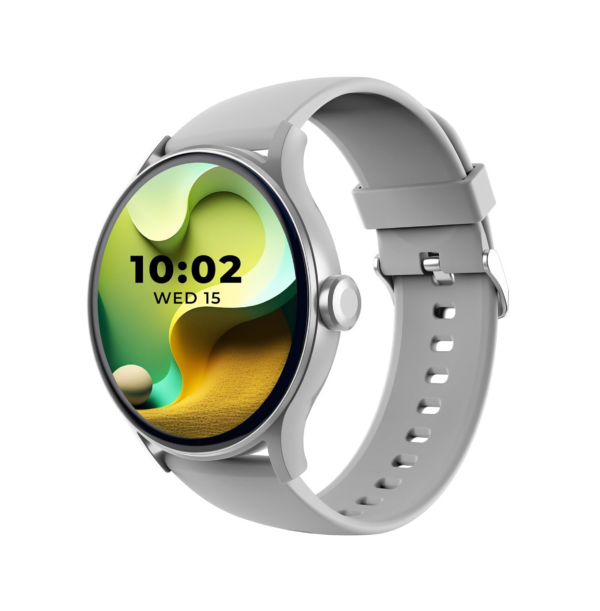 beatXP Flare Pro 1.39” HD Display Bluetooth Calling Smart Watch – Silver