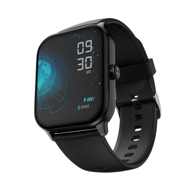 beatXP Marv 1.85” (4.5 cm) HD Display Smart Watch with Bluetooth Calling (Electric Black)