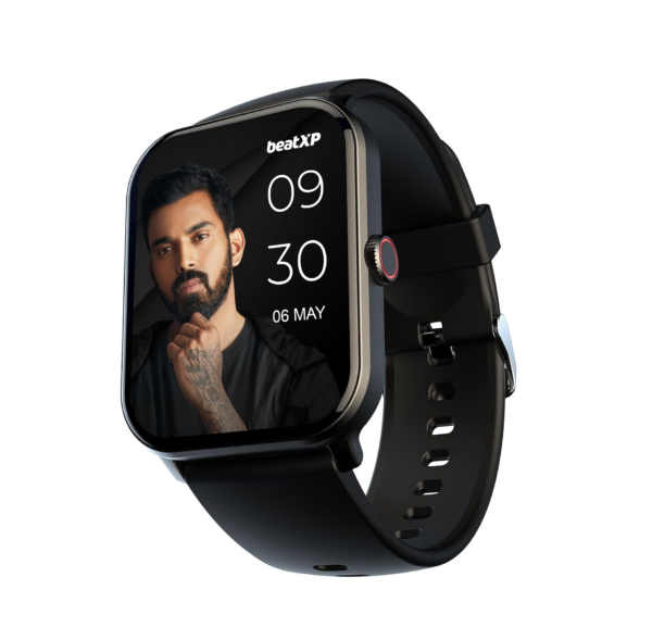 beatXP Marv Neo 1.85” (4.6 cm) Display, Bluetooth Calling Smart Watch (Free Size, Modern, Black)