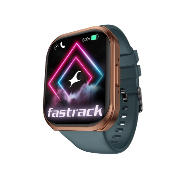 Fastrack New Limitless FS1+ Smart Watch|Biggest 2.01″ UltraVU Display (Copper)