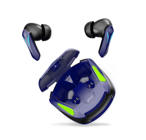 pTron Newly Launched Bassbuds B91 TWS Earbuds (Blue)