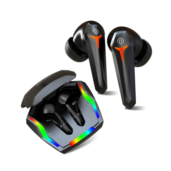 pTron Newly Launched Bassbuds Turbo TWS Earbuds (Black)