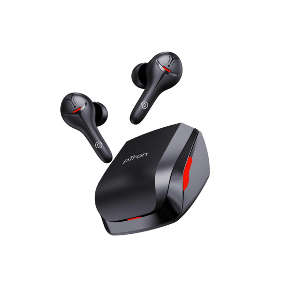 pTron Newly Launched PlayBuds 1 Pro In-Ear TWS Earbuds (Black)