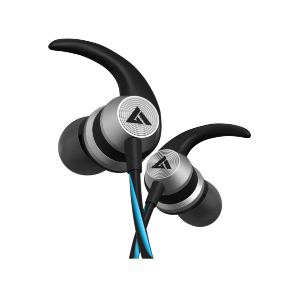 Boult Audio BassBuds X1 in-Ear Wired Earphones with 10mm Extra Bass Driver and HD Sound with mic(Blue)