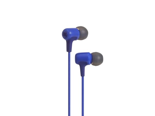 JBL E15 Wired Headset (Blue, In the Ear)