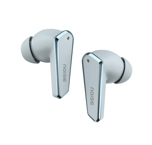 Noise Newly Launched Buds N1 in-Ear Truly Wireless Earbuds with Chrome Finish, 40H of Playtime (Ice Blue)