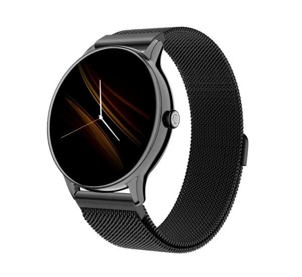 Noise Twist Go Round dial Smartwatch with BT Calling, 1.39″ Display (Black Link)