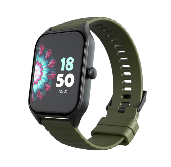 Wings Prime Smartwatch with 1.96″ HD IPS Display, Olive