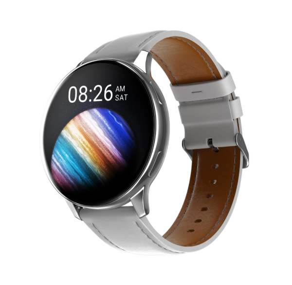 Noise Newly Launched Vortex Plus 1.46” AMOLED Display, AoD, BT Calling, Sleek Metal Finish (Classic Grey)