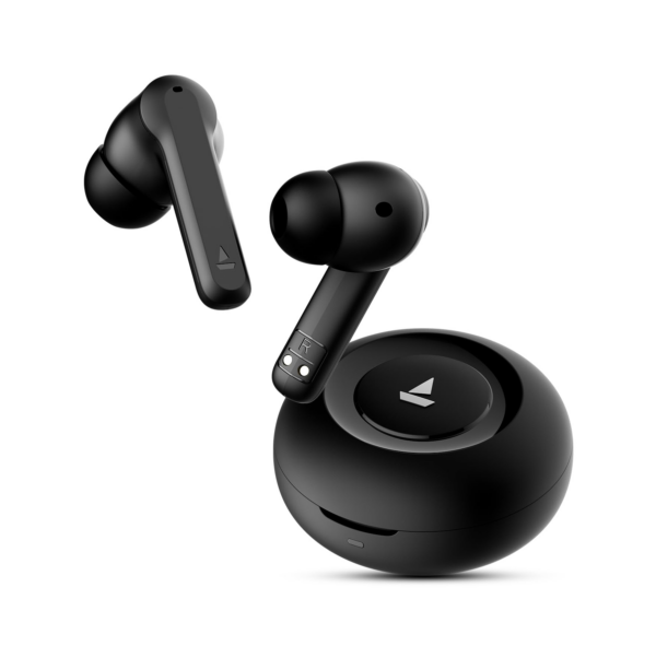 boAt Airdopes Sonik TWS Earbuds with 60 hrs Playback (Thunder Black)